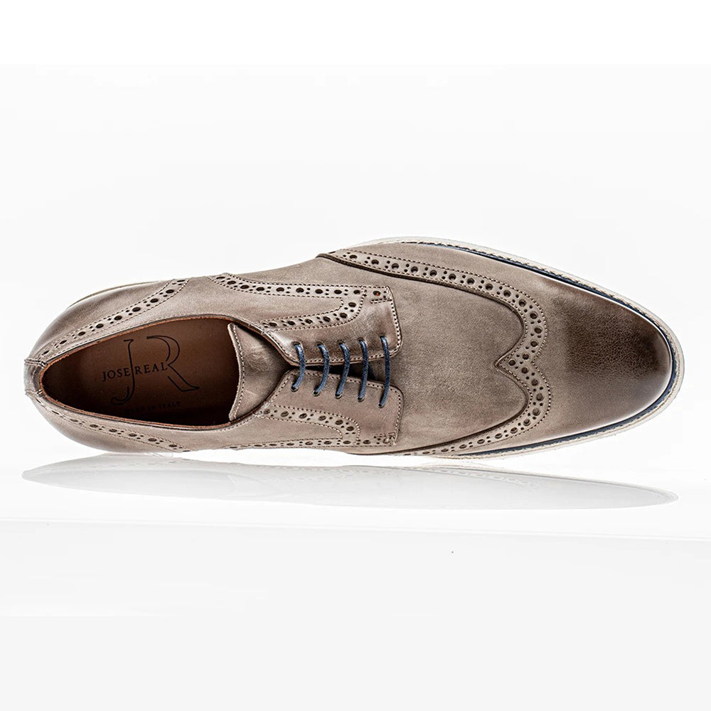 Jose Real Berlina Wingtip Derby Corteccia