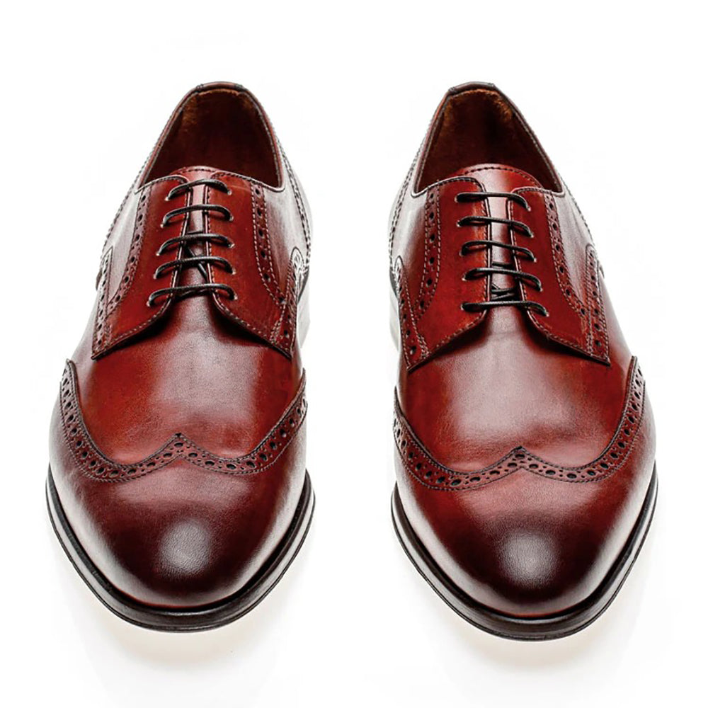 Jose Real Berlina Wingtip Derby Cuoio Tuscania