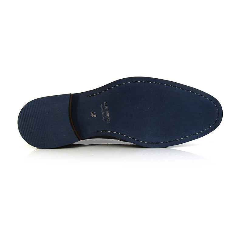Jose Real Bonari Nubuck Pavone Blue