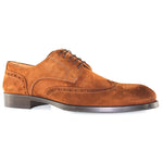 Jose Real Bonari Wingtip Velour Sattel Brown