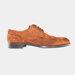 Jose Real Bonari Wingtip Velour Whisky Brown