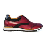 Jose Real Carrera Running Auber Neoprene Sneakers Bordo