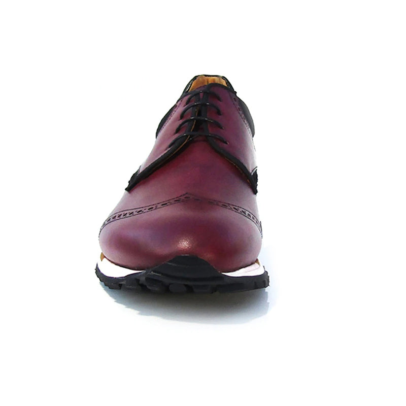 Jose Real Carrera Running Auber Neoprene Sneakers Bordo