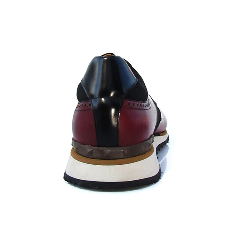 Jose Real Carrera Running Auber Neoprene Sneakers Bordo