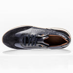 Jose Real Carrera Sneakers Velour Blue