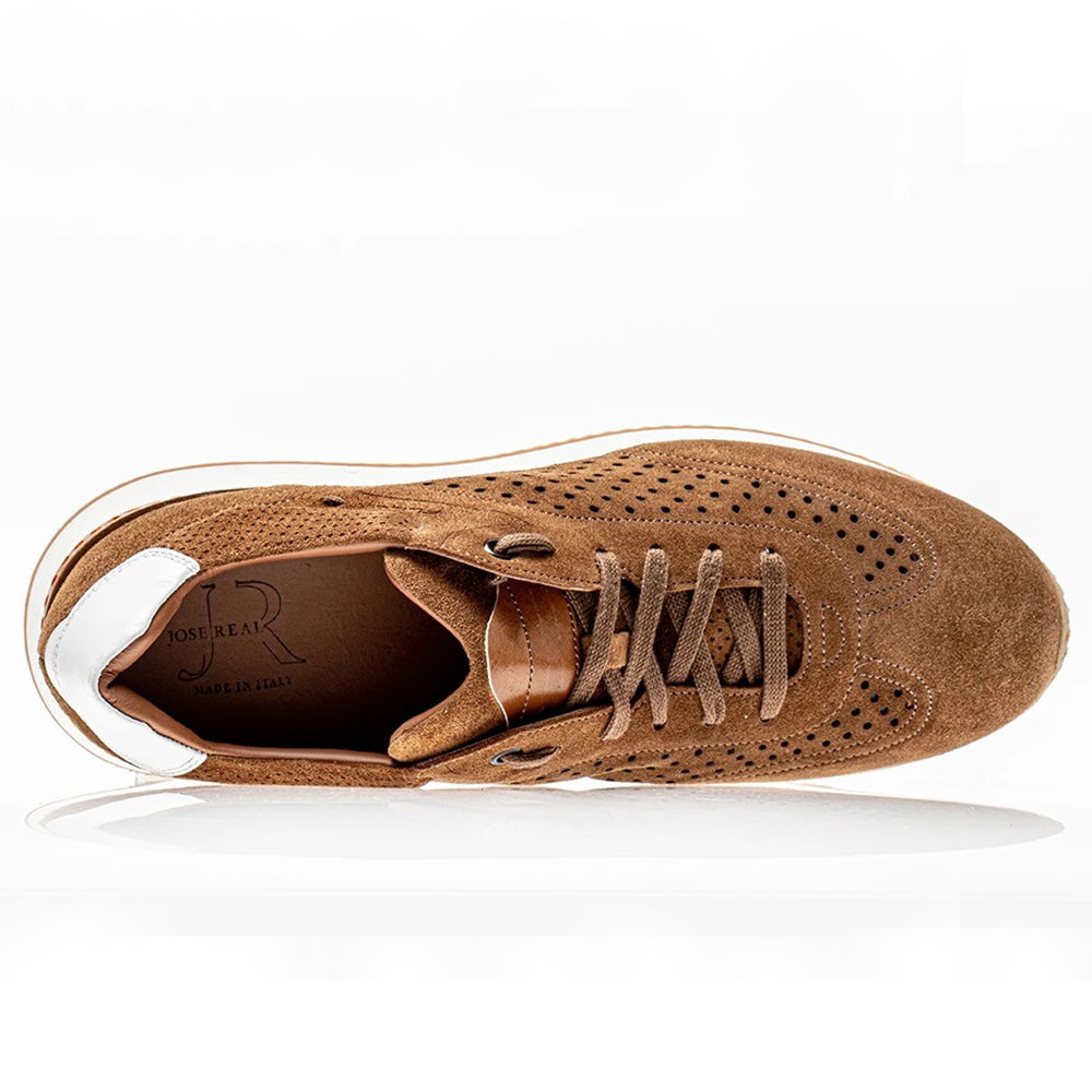 Jose Real Carrera Sneakers Velour Sattel