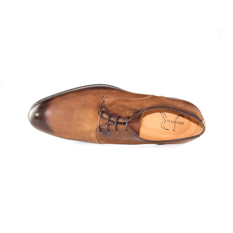 Jose Real Cologne Nubuck Cuoio Shoes Brown