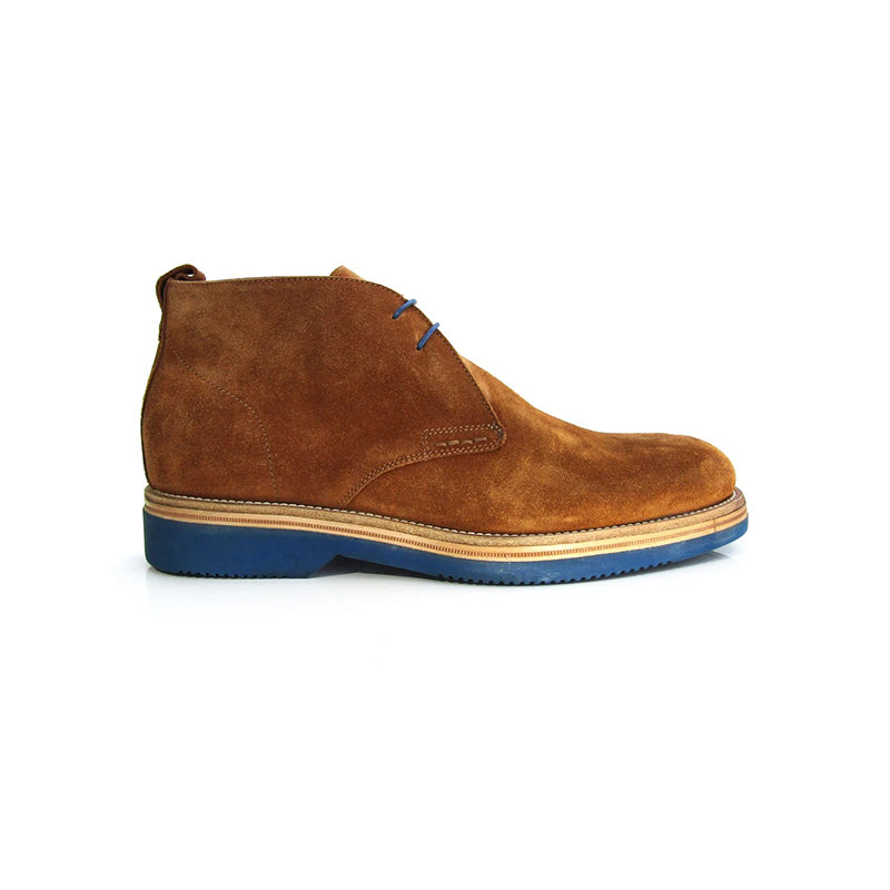 Jose Real Forte Velour Boots Whisky Brown
