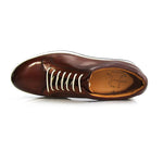 Jose Real Geel Lace Up Cuoio Shoes Brown