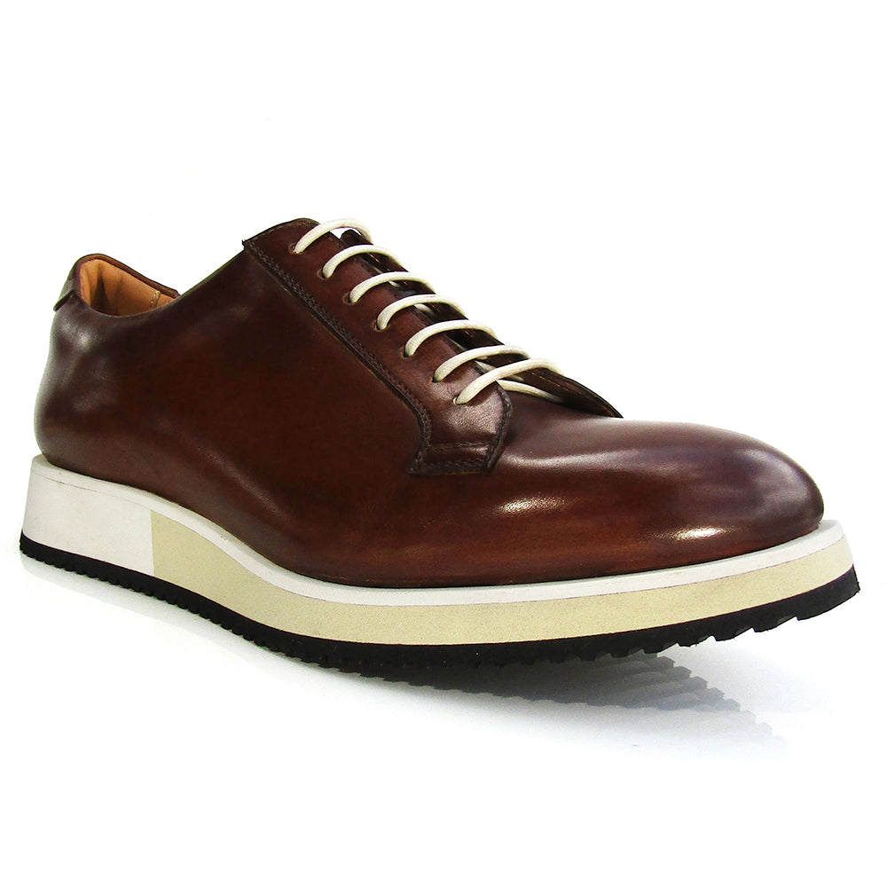 Jose Real Geel Lace Up Sport Shoes Cuoio