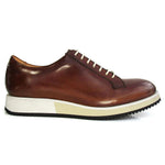 Jose Real Geel Lace Up Sport Shoes Cuoio
