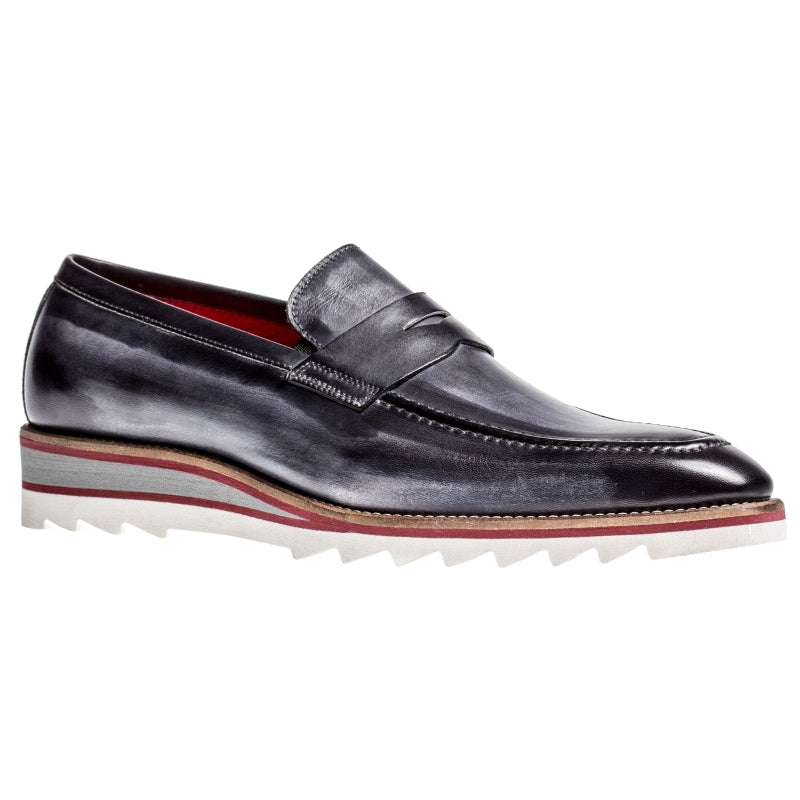 Jose Real H605-IN Penny Loafers Antracite