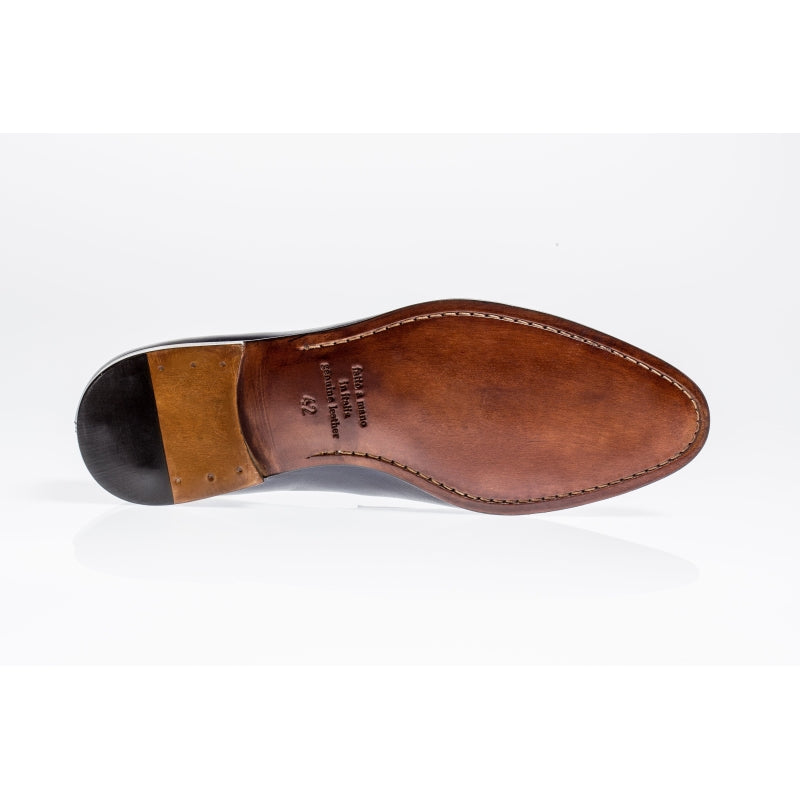 Jose Real M208 Penny Loafers Deep Blue