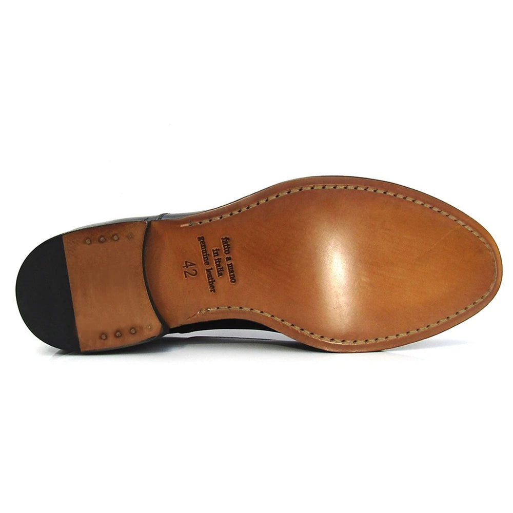 Jose Real Madrid Cap Toe Oxfords Black
