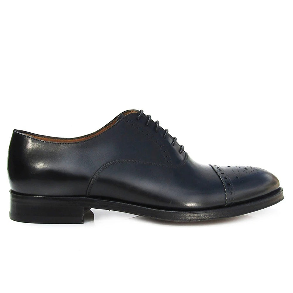 Jose Real Madrid Cap Toe Oxfords Black