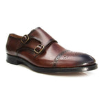 Jose Real Madrid Cap Toe Shoes Cognac