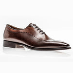 Jose Real Mastrich Calfskin Oxford Slavato Marrone