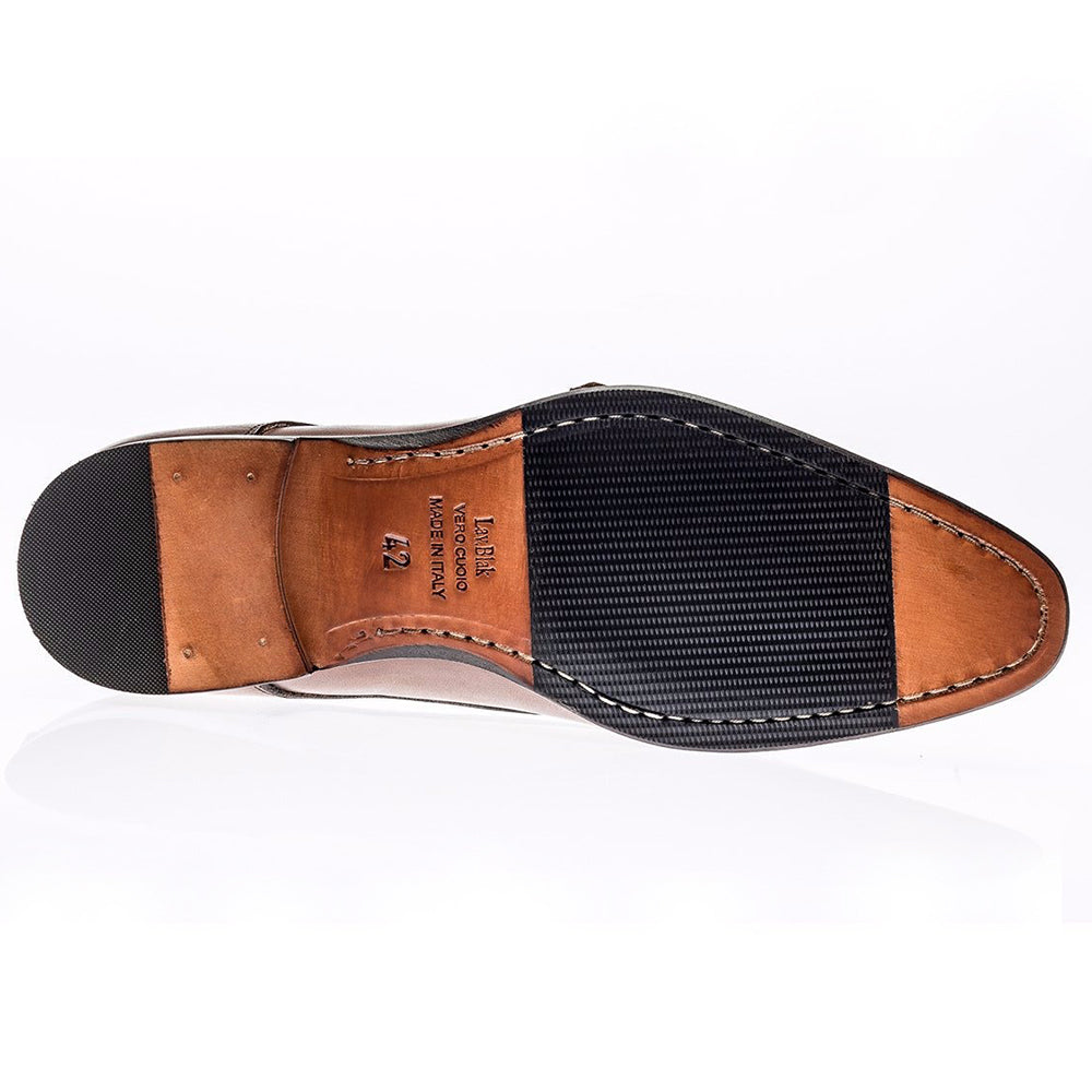Jose Real Mastrich Calfskin Oxford Slavato Marrone