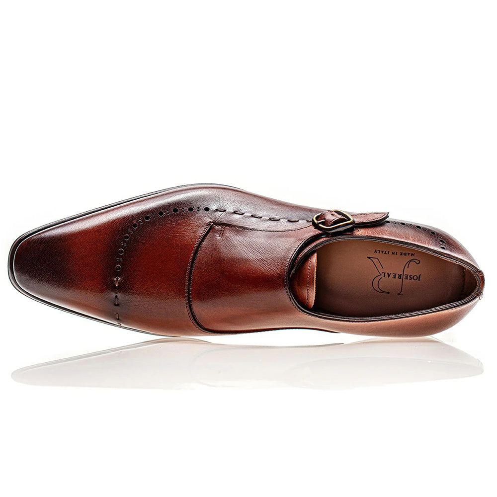 Jose Real Mastrich Monkstrap Shoes Tuscania