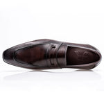 Jose Real Mastrich Penny Loafers Ebano