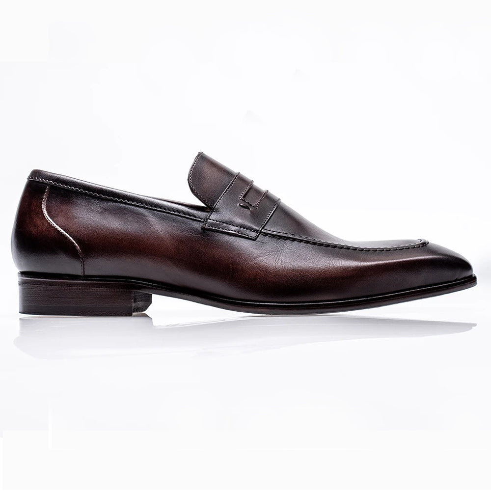 Jose Real Mastrich Penny Loafers Ebano