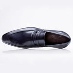 Jose Real Mastrich Penny Loafers Marino Blue