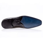 Jose Real Mastrich Penny Loafers Marino Blue