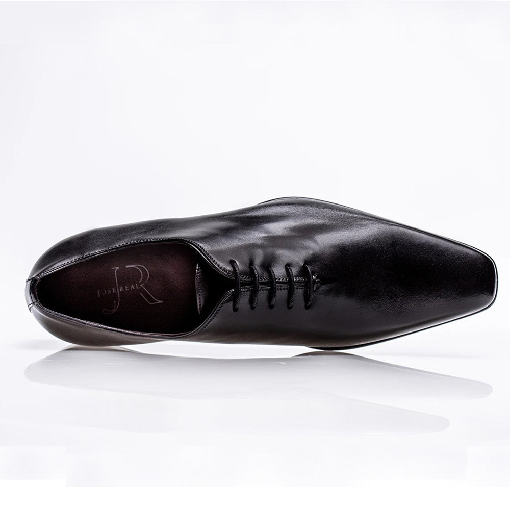 Jose Real Mastrich Wholecut Oxfords Black