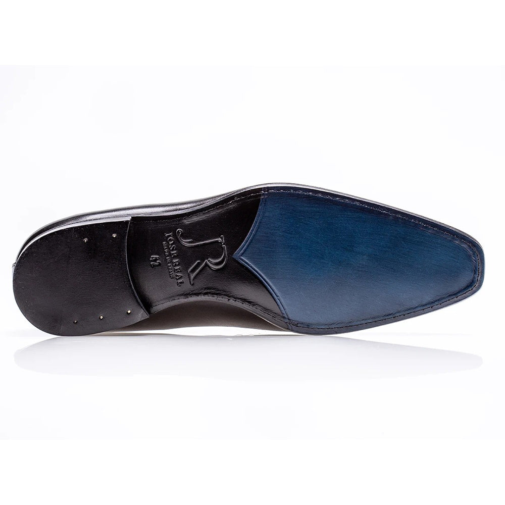 Jose Real Mastrich Wholecut Oxfords Black