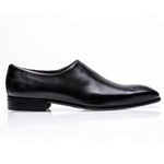 Jose Real Mastrich Wholecut Slip On Shoes Black