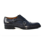 Jose Real Teatriz Double Monk Shoes Black
