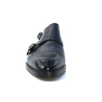 Jose Real Teatriz Double Monk Shoes Black