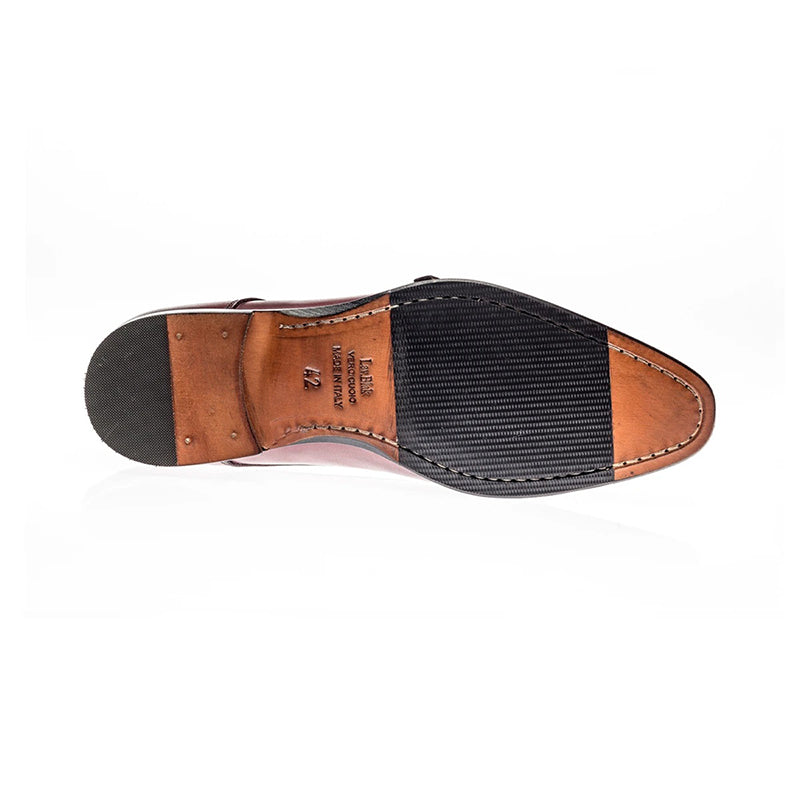 Jose Real Teatriz Double Monk Shoes England Burgundy