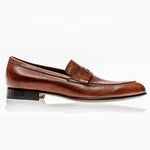 Jose Real Teatriz Penny Loafers Brandy