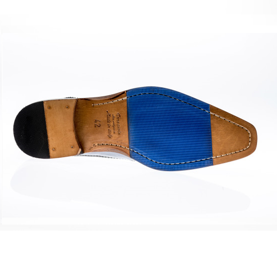 Jose Real Veloce Derby Brogues Antracite Cobalto