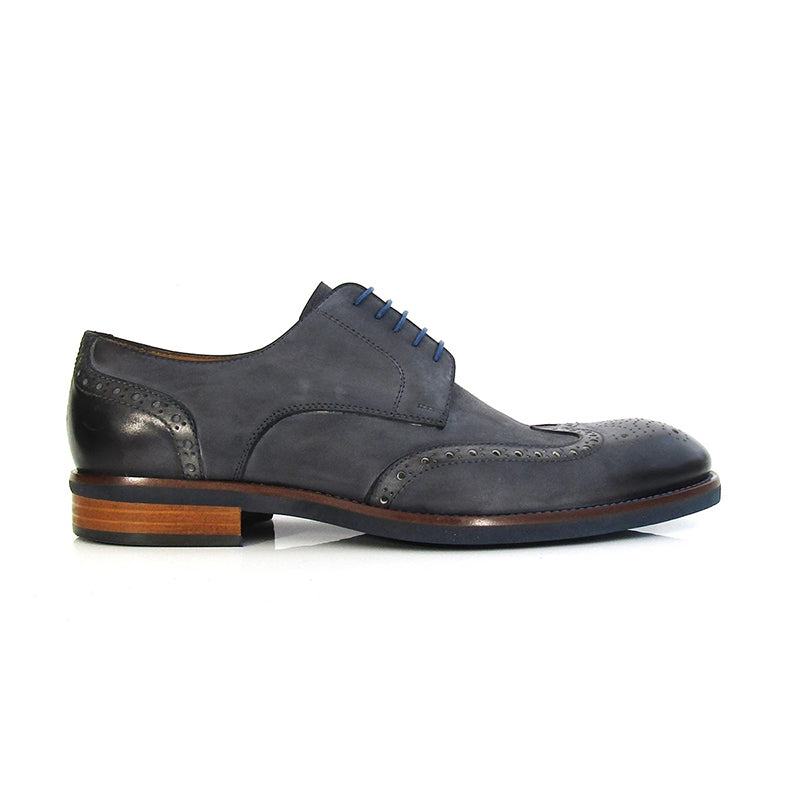 Jose Real Veloce Nubuck Shoes Antracite Grey