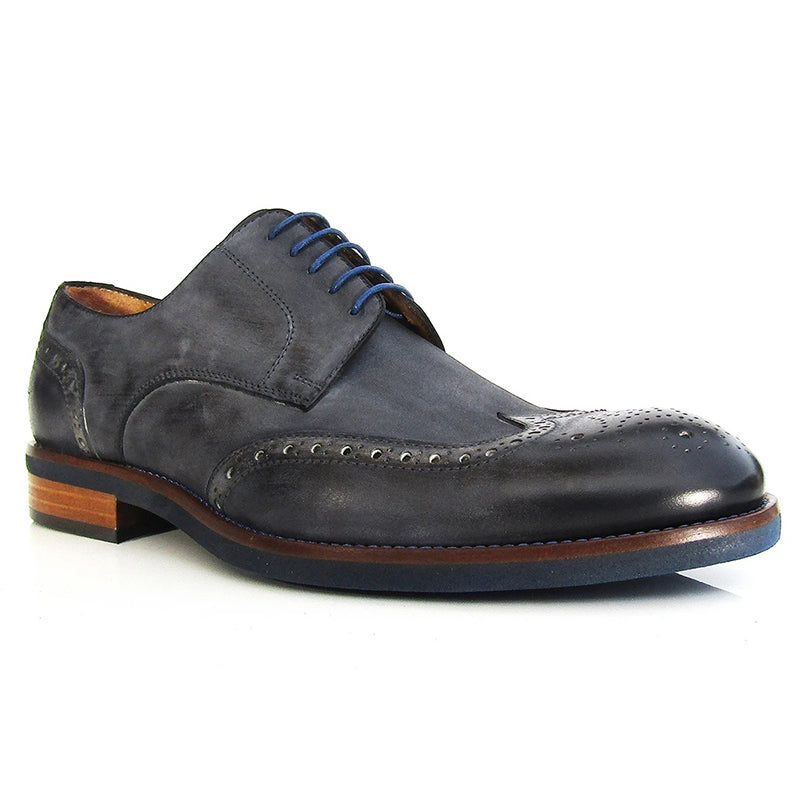 Jose Real Veloce Nubuck Shoes Antracite Grey