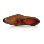 Jose Real Veloce Oxford Cuoio Rosso Brown