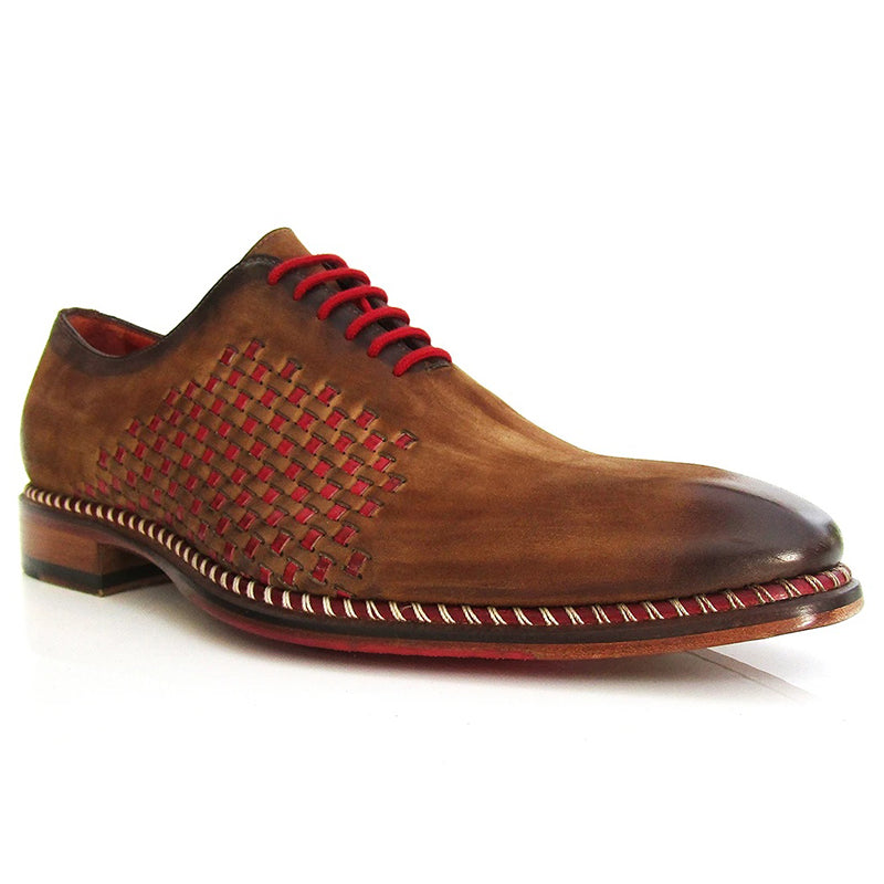 Jose Real Veloce Oxford Cuoio Rosso Brown