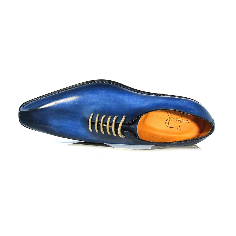 Jose Real Veloce Oxford Shoes Blue