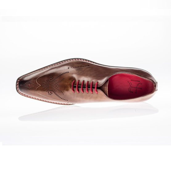 Jose Real Veloce Oxfords Cuoio Rosso