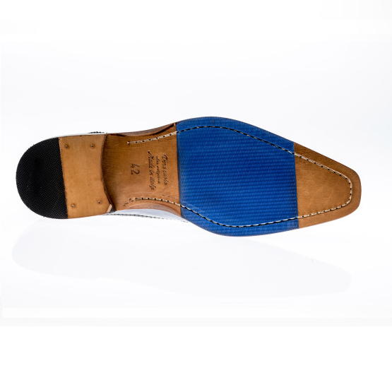 Jose Real Veloce Wingtip Spectator Shoes Black / Antracite