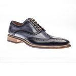 Jose Real Veloce Wingtip Spectator Shoes Black / Antracite