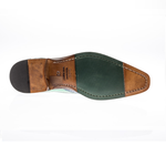 Jose Real Veloce Wingtip Spectator Shoes Jeans / Verde