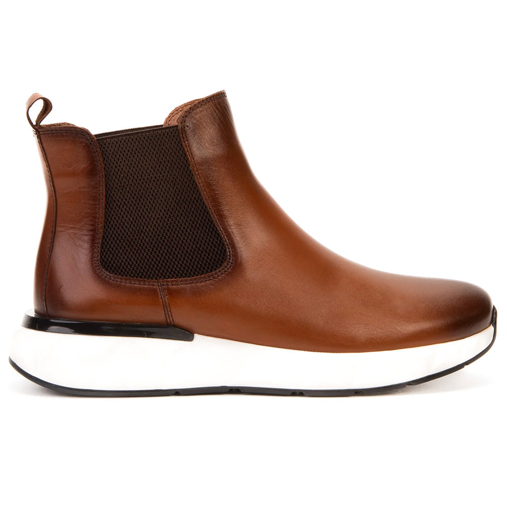 Vinci Leather The Apex Leather Chelsea Boot Tan