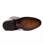 Marco Di Milano Kansas Python Round Toe Cowboy Boot Natural