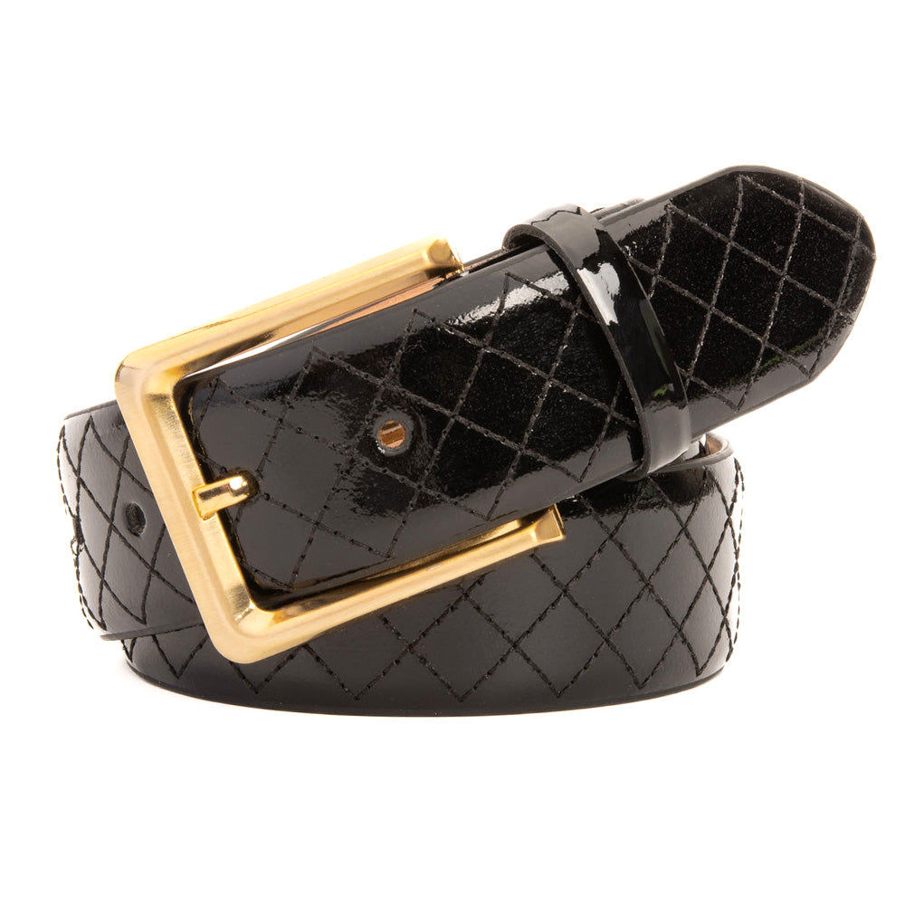 Vinci Leather The Prestige Leather Belt Black