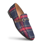 Mezlan Knighton Fabric Shoes Blue