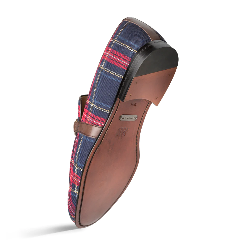Mezlan Knighton Fabric Shoes Blue