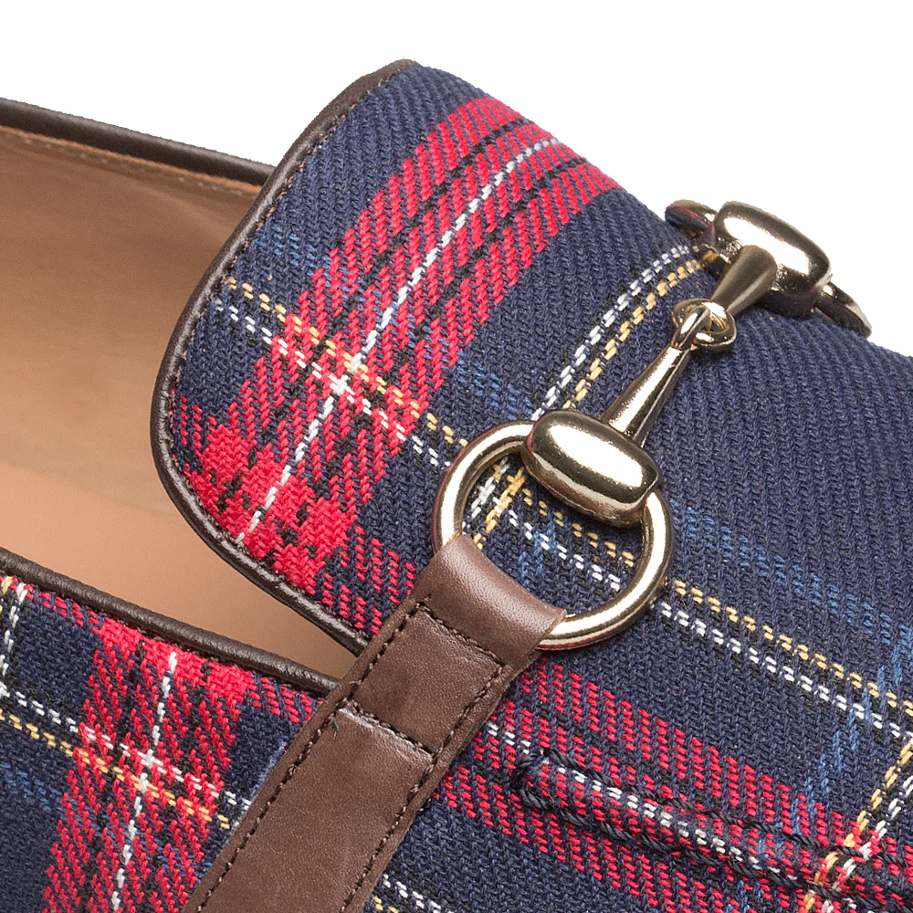 Mezlan Knighton Fabric Shoes Blue